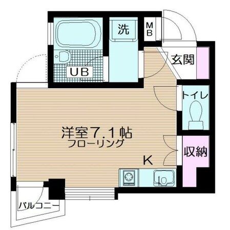 四谷三丁目駅 徒歩5分 1階の物件間取画像